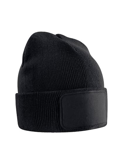 Kids Original Patch Beanie — Black