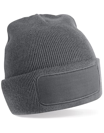 Recycled Original Patch Beanie — Graphite Grey
