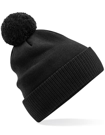 Organic Cotton Snowstar® Beanie — Black