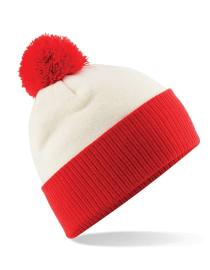 Snowstar® Two-Tone Beanie — Off White