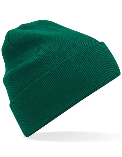 Organic Cotton Original Cuffed Beanie — Bottle Green