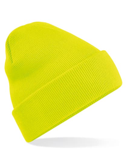 Original Cuffed Beanie — Fluorescent Yellow