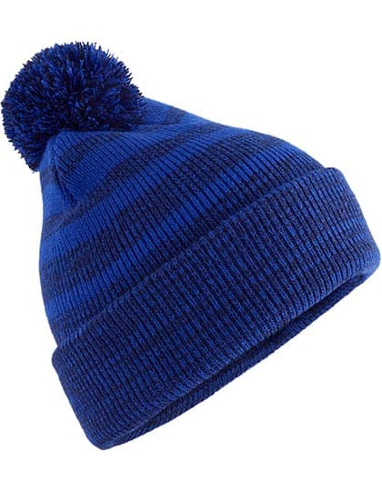 Team Stripe Beanie — Royal