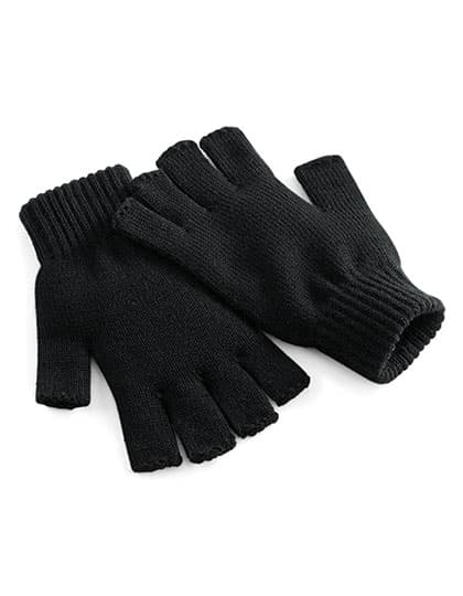Fingerless Gloves — Black