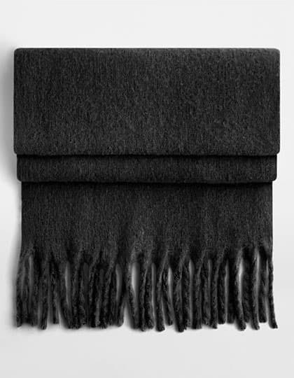 Fluffy Scarf — Black