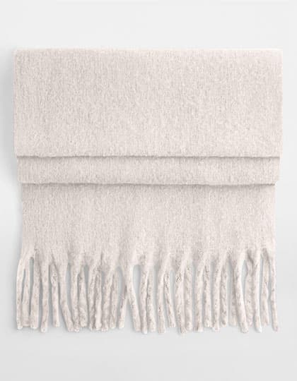 Fluffy Scarf — Natural Stone