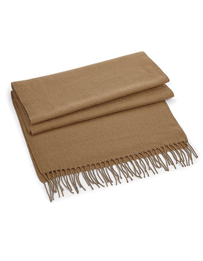 Classic Woven Scarf — Biscuit