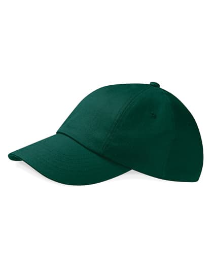 Low Profile Heavy Cotton Drill Cap — Bottle Green