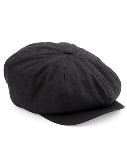 Newsboy Cap — Black
