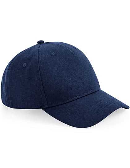 Organic Cotton 5 Panel Cap — Navy