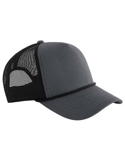 5 Panel Rope Trucker — Graphite Grey