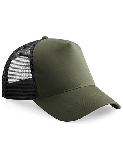 Junior Snapback Trucker — Olive Green