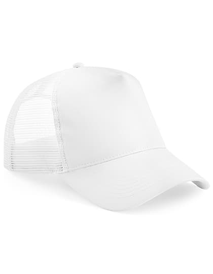 Junior Snapback Trucker — White