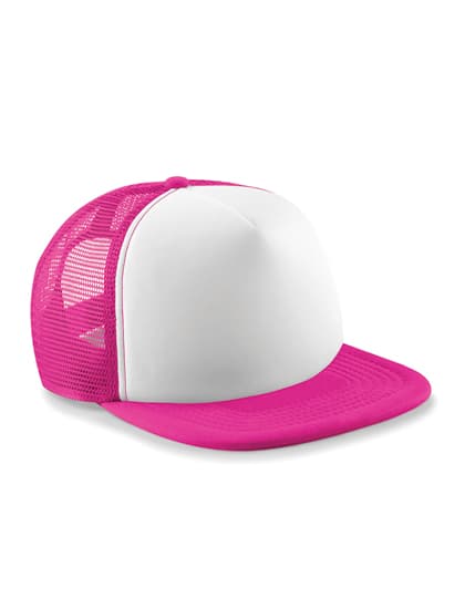 Vintage Snapback Trucker Cap — Fuchsia