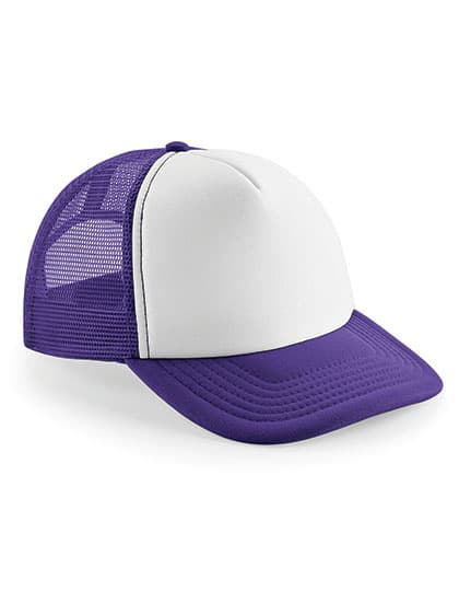 Vintage Snapback Trucker Cap — Purple