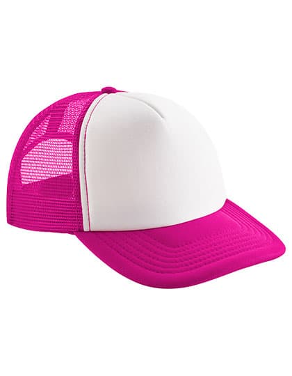 Junior Vintage Snapback Trucker — Fuchsia