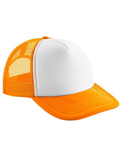 Junior Vintage Snapback Trucker — Orange