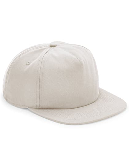 Organic Cotton Unstructured 5 Panel Cap — Sand