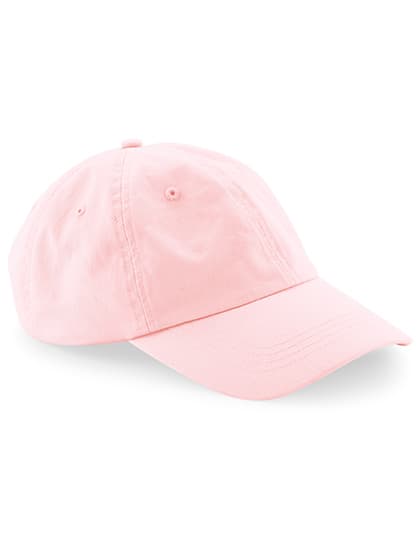 Organic Cotton 6 Panel Dad Cap — Powder Pink