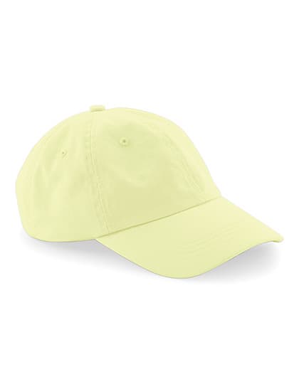 Low Profile 6 Panel Dad Cap — Pastel Lemon