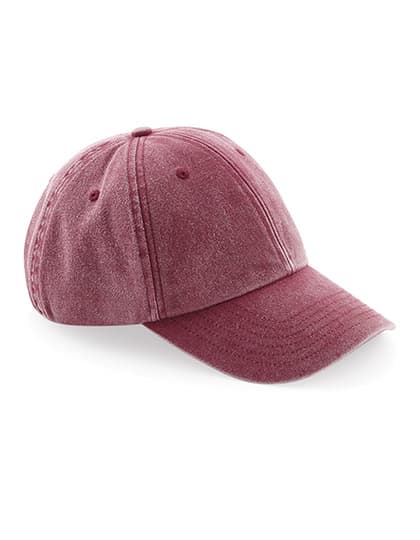 Low Profile Vintage Cap — Vintage Red