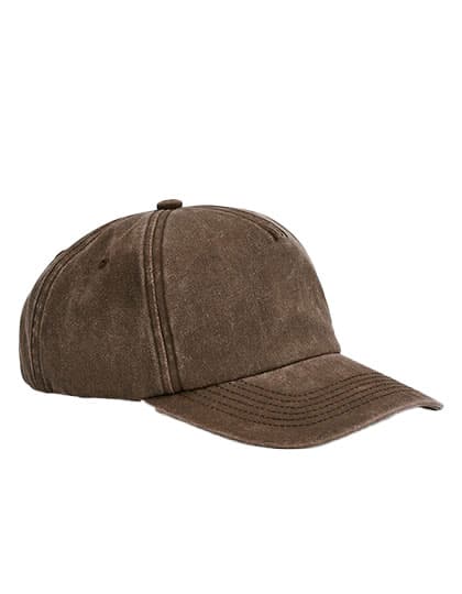 Relaxed 5 Panel Vintage Cap — Vintage Brown