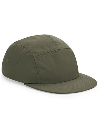 Outdoor 5 Panel Camper Cap — Olive Green