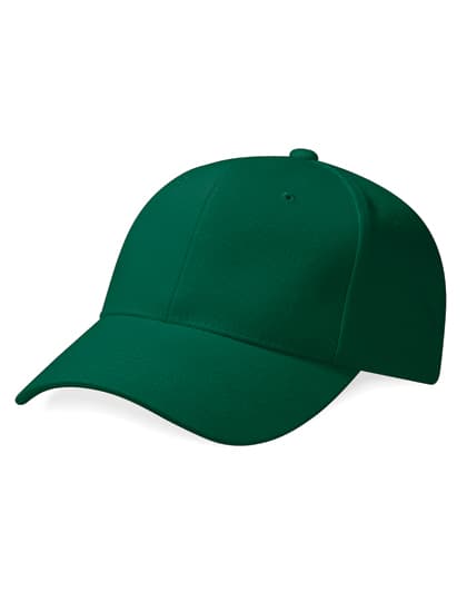 Pro-Style Heavy Brushed Cotton Cap — Forest Green