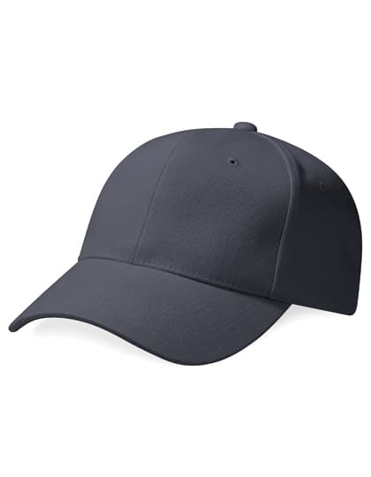 Pro-Style Heavy Brushed Cotton Cap — Graphite Grey