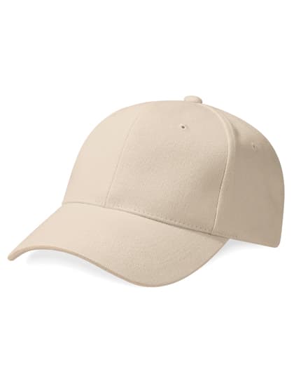 Pro-Style Heavy Brushed Cotton Cap — Stone