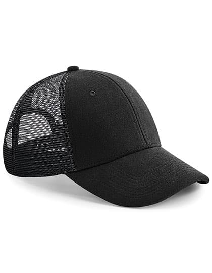 Jersey Athleisure Trucker Cap — Black