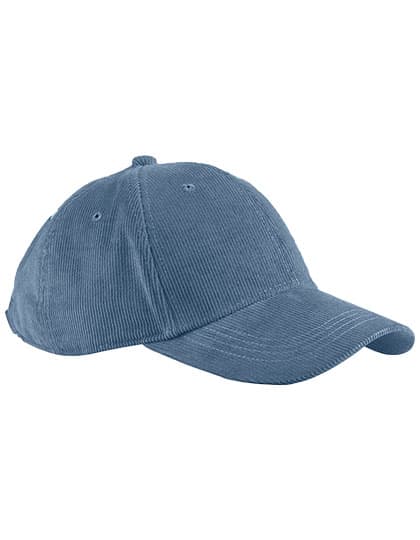 EarthAware® Organic Cord Baseball Cap — Slate Blue