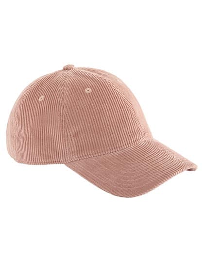 Corduroy Dad Cap — Dusty Pink