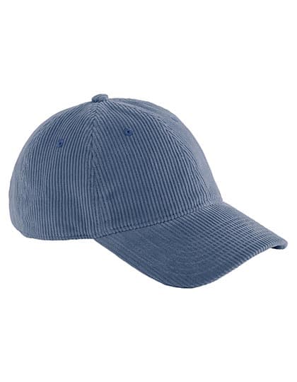 Corduroy Dad Cap — Slate Blue