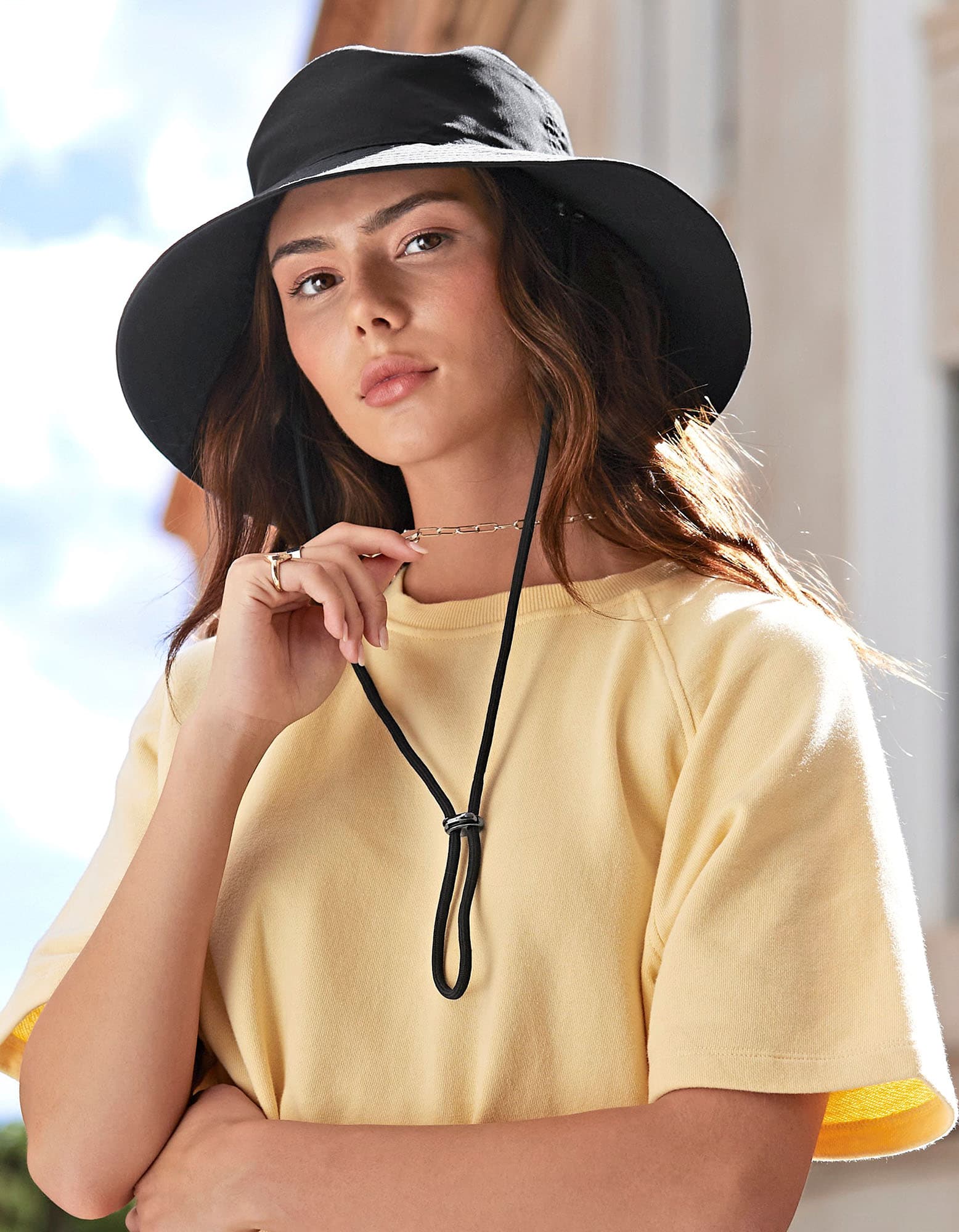 Wide Brim Sun Hat
