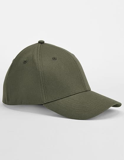 EarthAware® Organic Cotton Stretch-Fit Cap — Olive Green