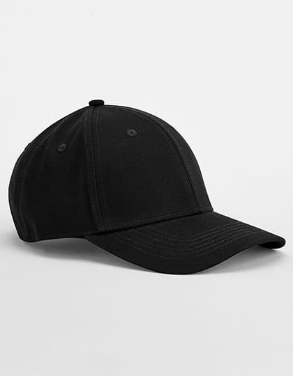 EarthAware® Classic Organic Cotton 6 Panel Cap — Black