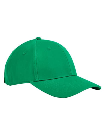 EarthAware® Junior Classic Organic Cotton 6 Panel Cap — Kelly Green