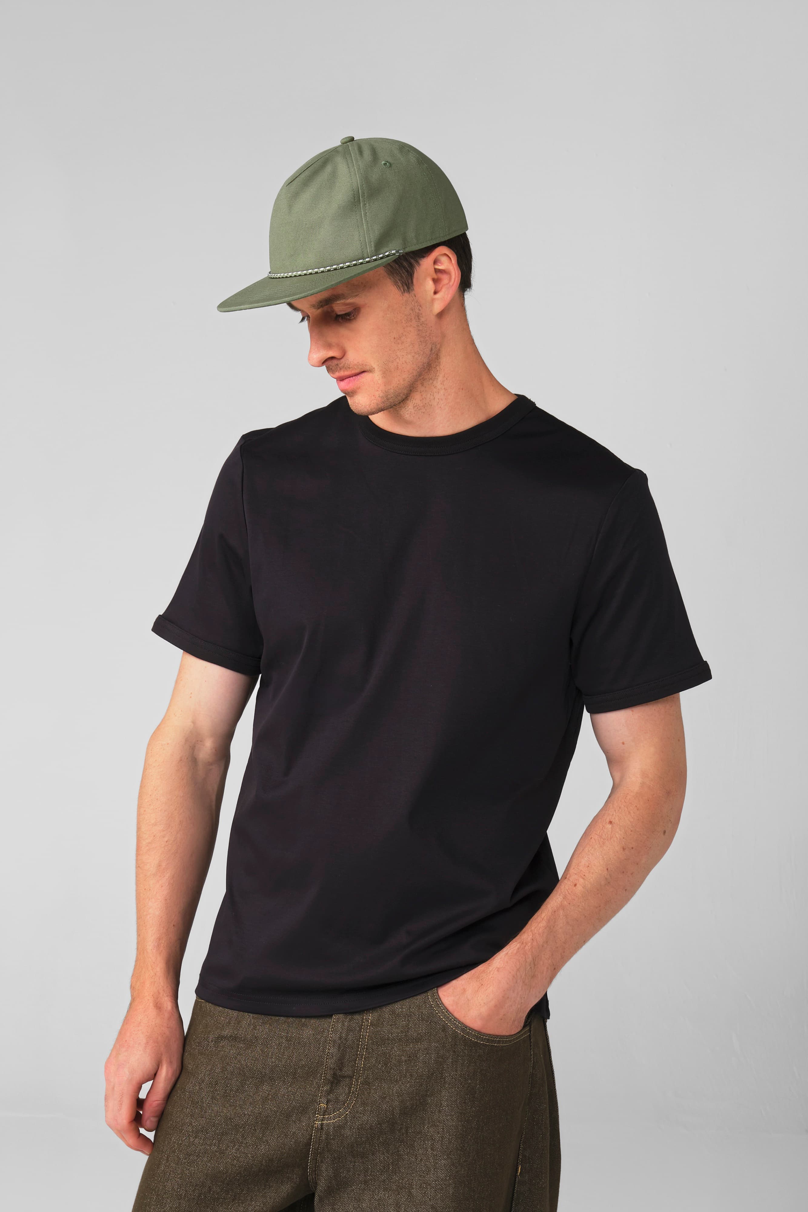 EarthAware® Organic Cotton 5 Panel Rope Cap