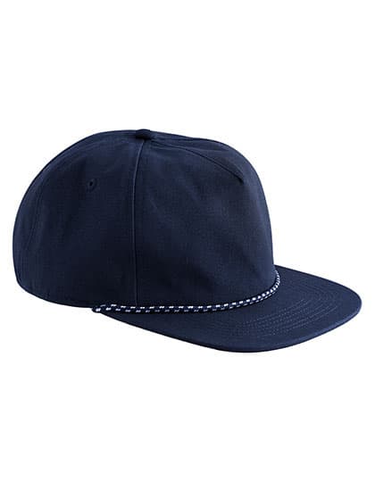 EarthAware® Organic Cotton 5 Panel Rope Cap — Oxford Navy
