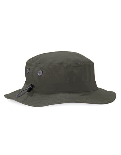 Cargo Bucket Hat — Olive Green