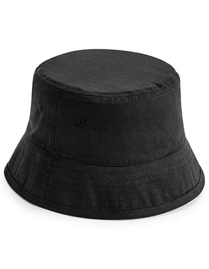 Organic Cotton Bucket Hat — Black