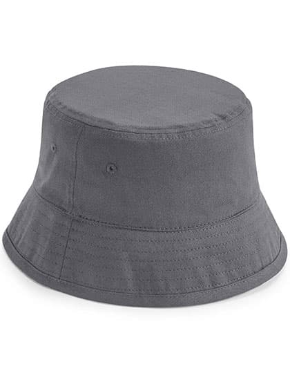 Organic Cotton Bucket Hat — Graphite Grey