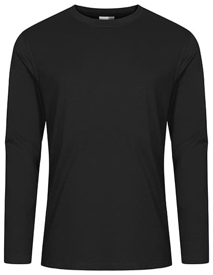 Men´s T-Shirt Long Sleeve — Black
