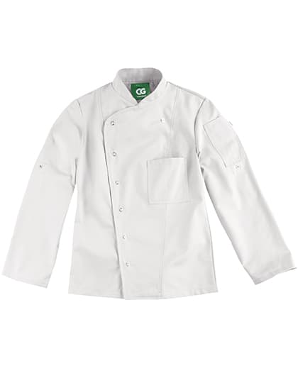 Ladies´ Chef Jacket Turin GreeNature — Cool Grey