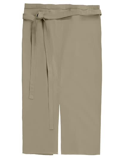 Slit Apron Milano 80 x 100 cm — Khaki