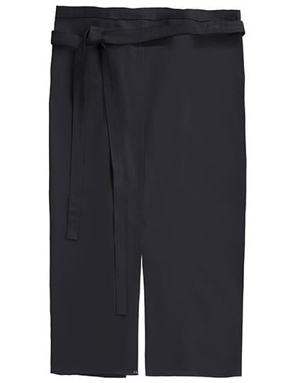 Slit Apron Milano 80 x 100 cm — Raven