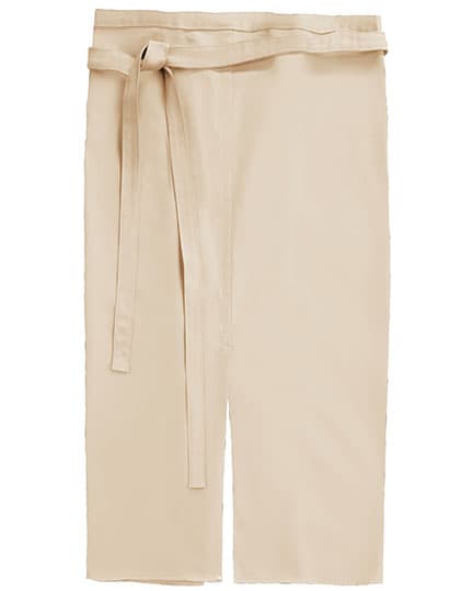 Slit Apron Milano 80 x 100 cm — Sand