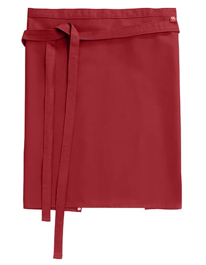 Bistro Apron Roma 50 x 78 cm — Red