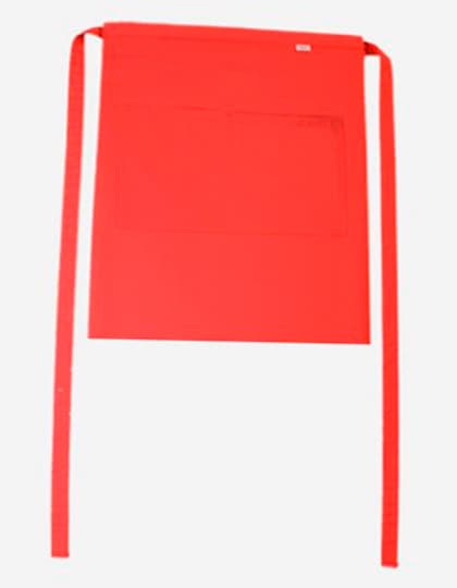 Bistro Apron Roma Bag 50 x 78 cm — Red